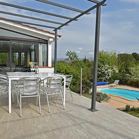 Villa In Near Carcassonne Pool